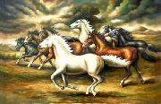 unknow artist Horses 051 oil painting reproduction